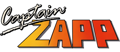 Captain Zapp logo for Commodore 64